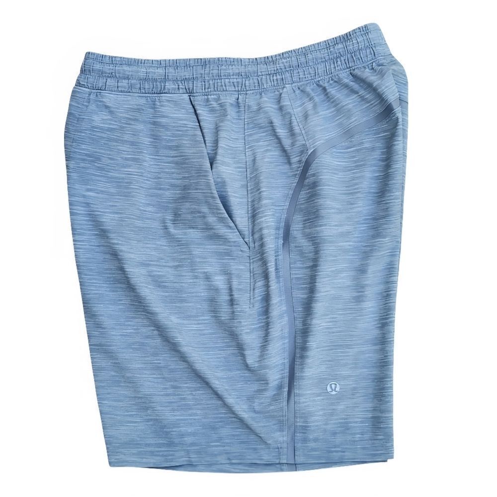 Lululemon Men's Pace Breaker Gray Athletic Sport Short 9" Stretch Size Small - Picture 6 of 16